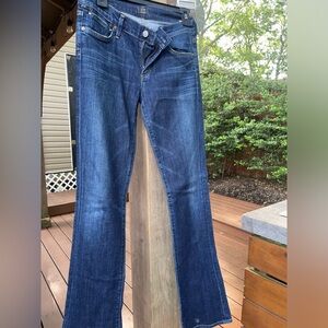 Citizens Of Humanity Blue Flare Wide Leg Jeans- Used/worn